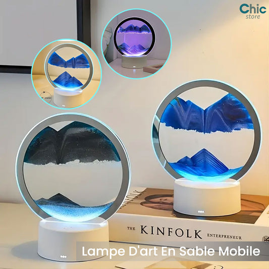 Lampe D'art En Sable Mobile